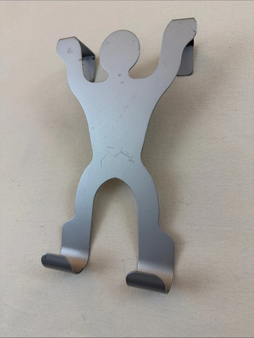 Silver Man over door Hook / Organizer